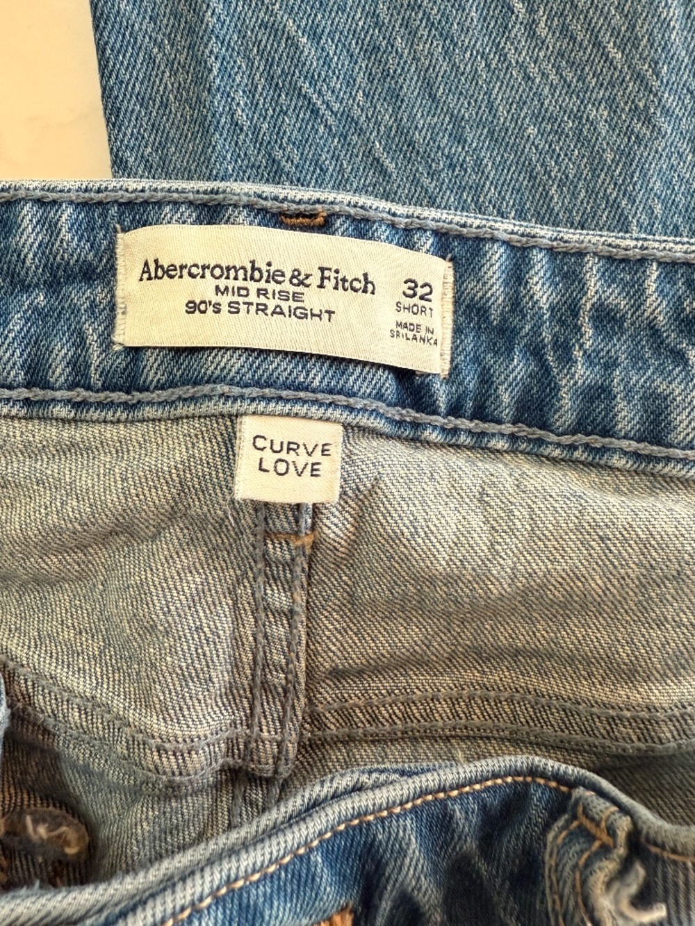Abercrombie and Fitch jeans